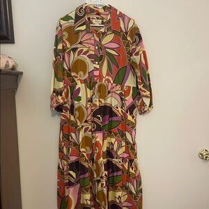 Maeve Multicolor Long Sleeve Dress